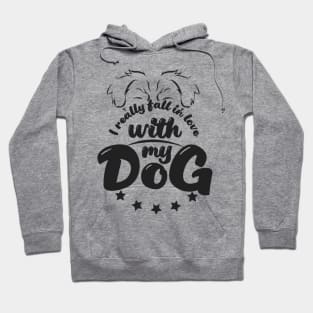 I really fall in love with my dog Hoodie